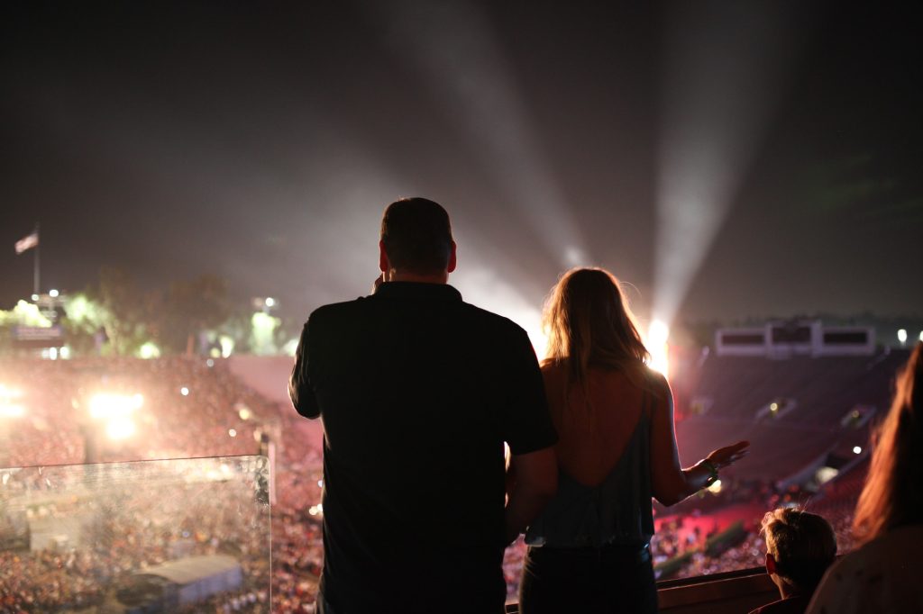 Outdoor concert